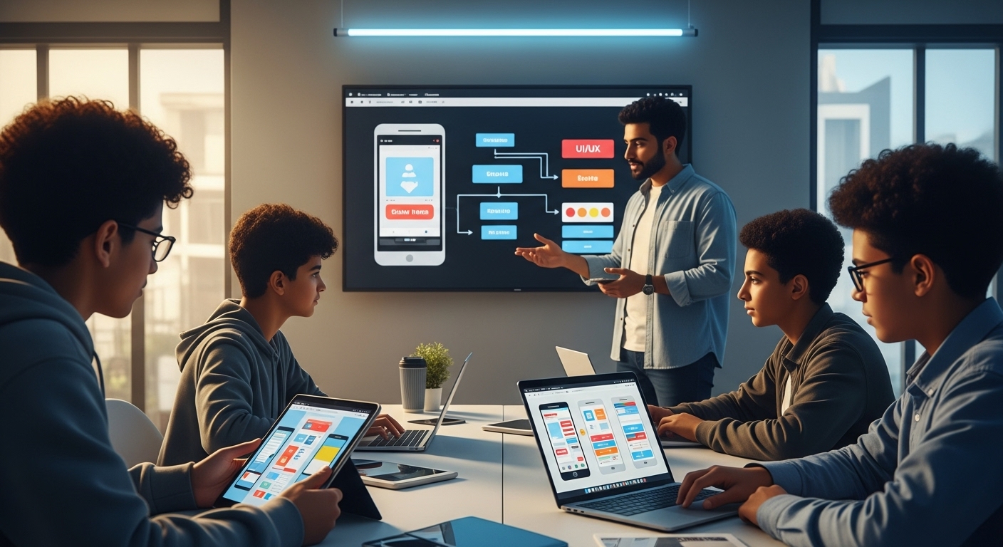 تصميم تجربة المستخدم لليافعين